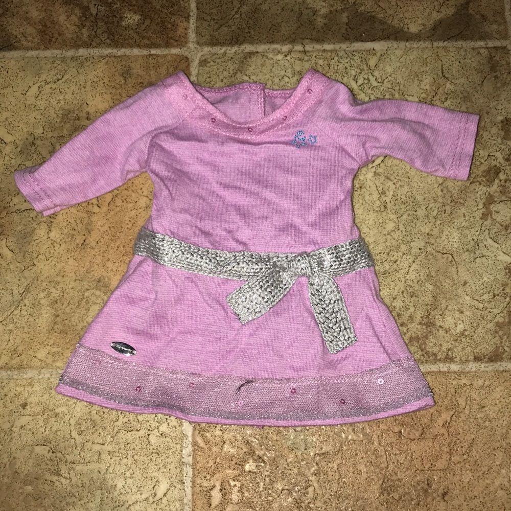 American girl doll top dress